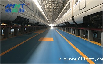 动车检修库地坪