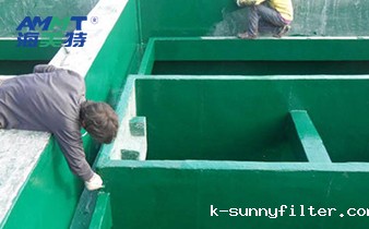 污废水处理槽防腐地坪